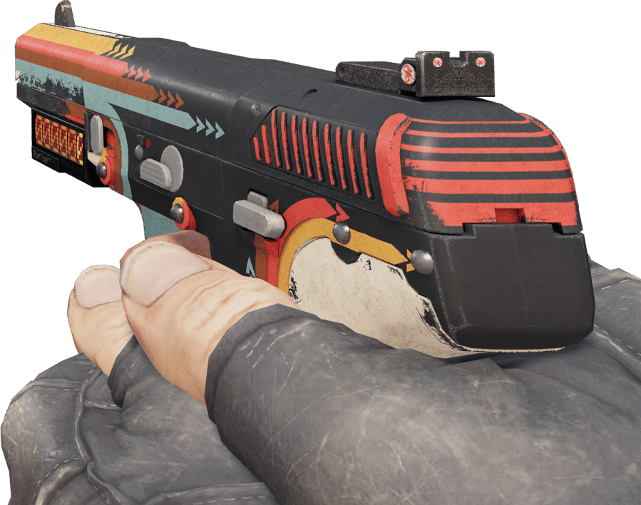 Preview image 3 of StatTrak™ Five-SeveN | Retrobution (ถลอกปอกเปิกจากการรบ)