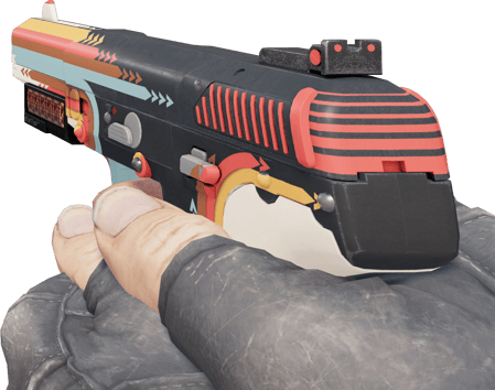 Preview image 3 of StatTrak™ Five-SeveN | Retrobution (Fabrikadan Yeni Çıkmış)