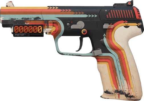 StatTrak™ Five-SeveN | 復古報應 (重度磨損)