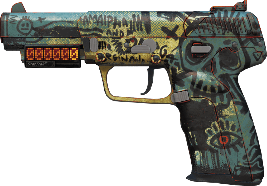 Preview image 1 of StatTrak™ Five-SeveN | 涂鸦潦草 (战痕累累)