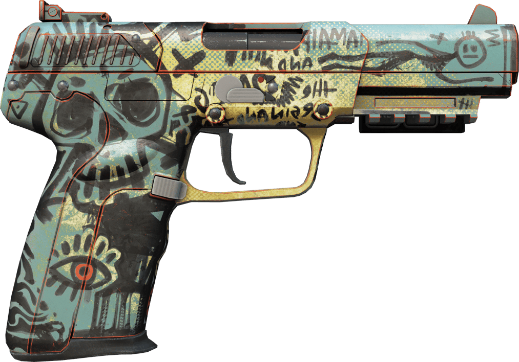 Preview image 2 of StatTrak™ Five-SeveN | 涂鸦潦草 (久经沙场)