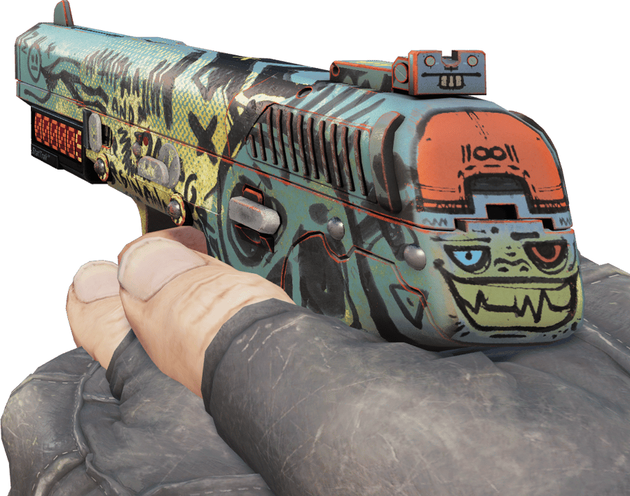 Preview image 3 of StatTrak™ Five-SeveN | 涂鸦潦草 (略有磨损)