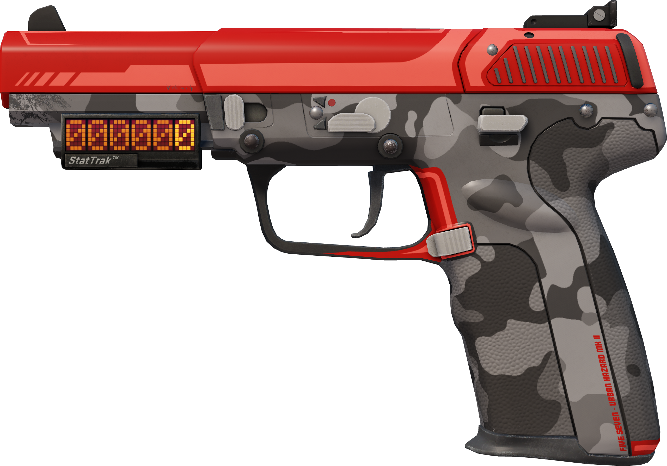 Preview image 1 of StatTrak™ Five-SeveN | Danger urbain (Neuve)