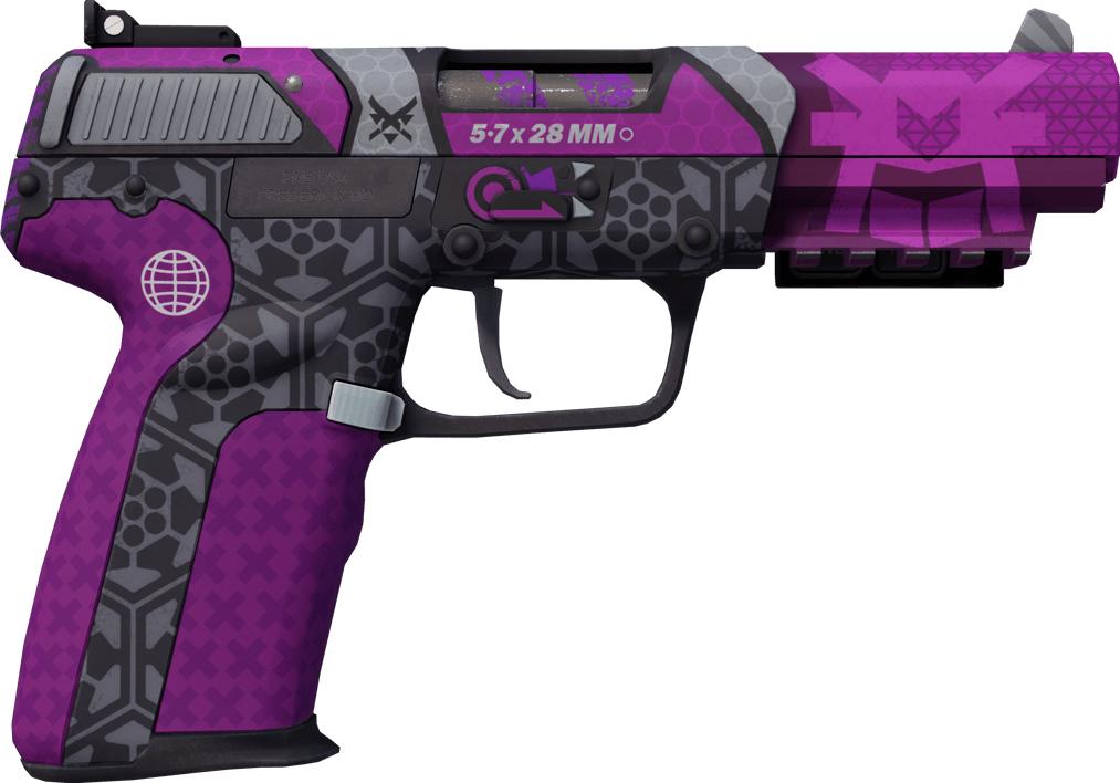 Preview image 2 of Five-SeveN (StatTrak™) | Brutalny daimyō (prosto z fabryki)