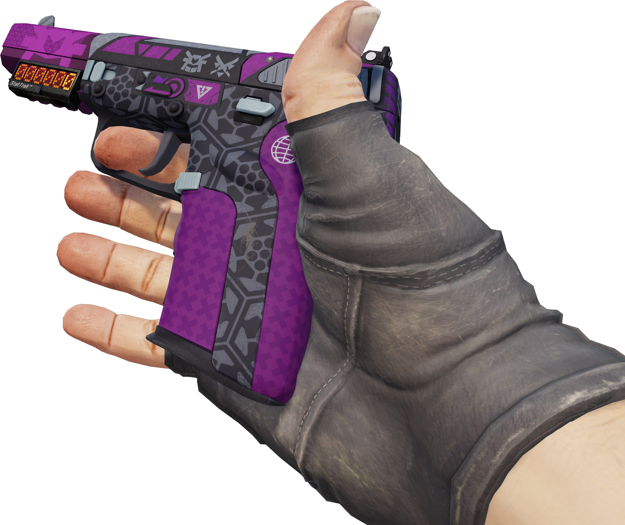 Preview image 3 of StatTrak™ Five-SeveN | Daimyo violent (Neuve)