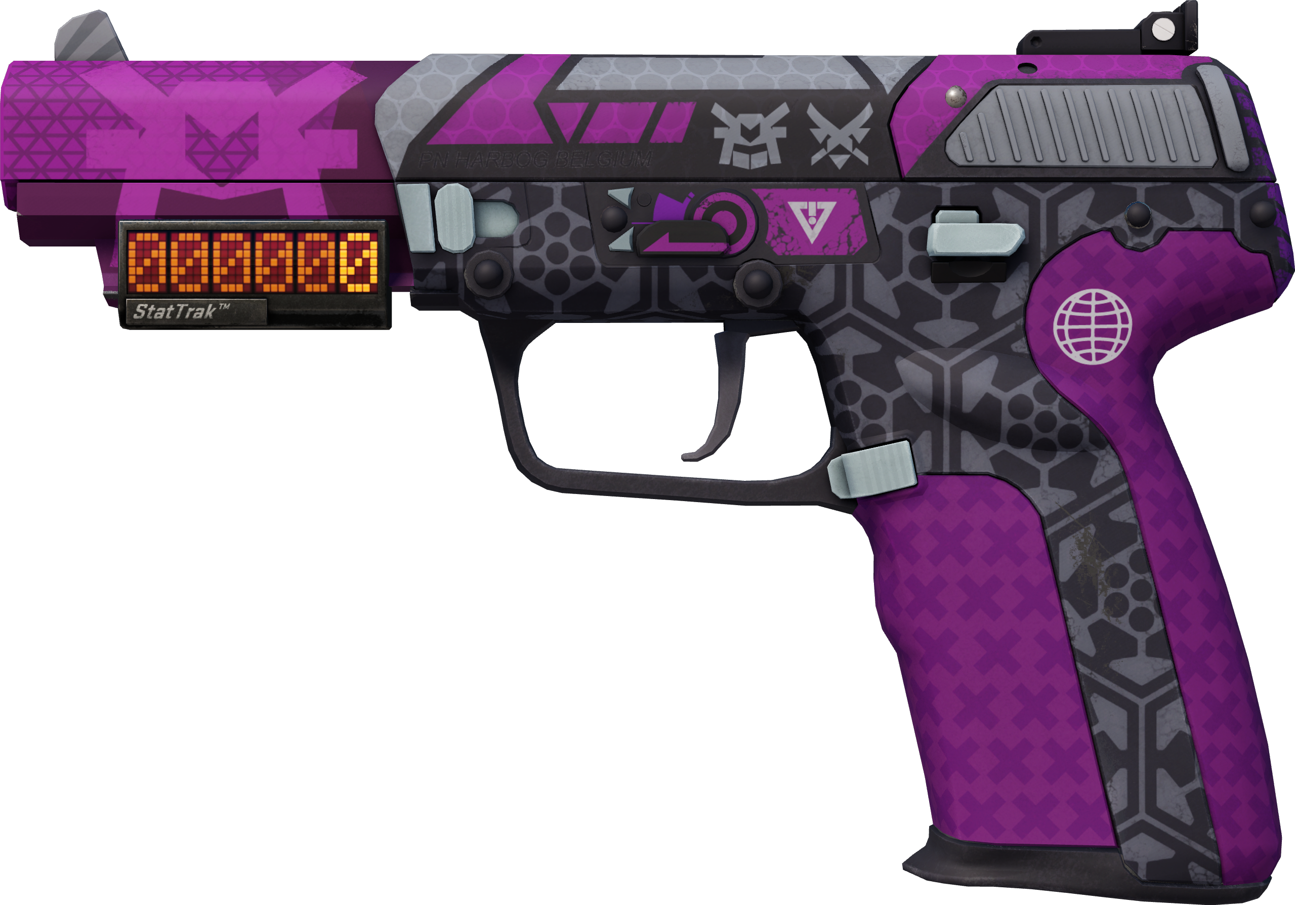 Preview image 1 of StatTrak™ Five-SeveN | Daimyo violent (Neuve)