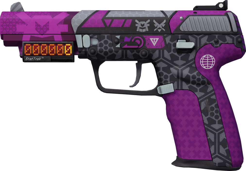 Preview image 1 of Five-SeveN (StatTrak™) | Brutalny daimyō (prosto z fabryki)