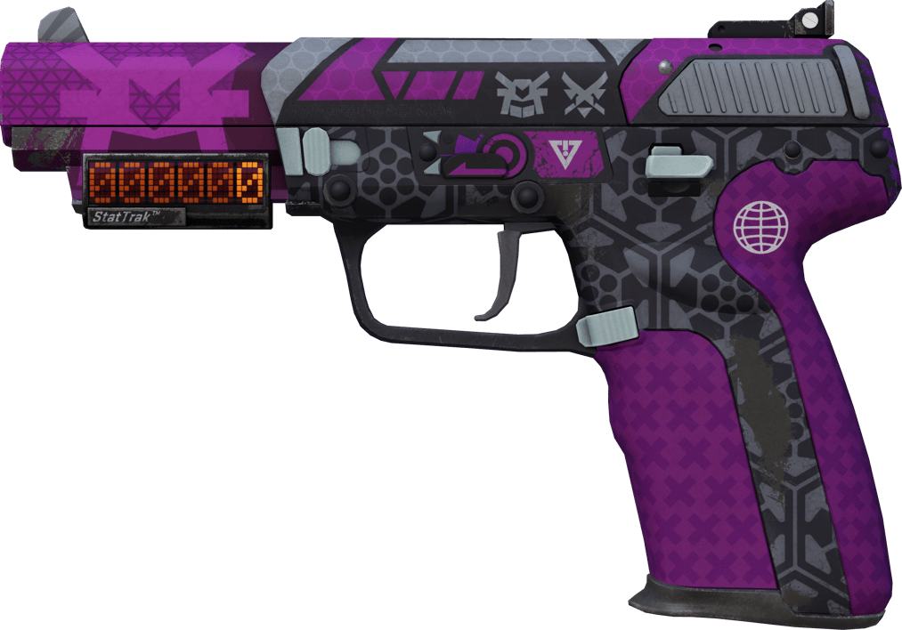 Preview image 1 of Five-SeveN StatTrak™ | Violent Daimyo (Testato sul campo)
