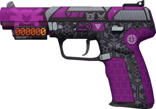 StatTrak™ Five-SeveN | Brutalny daimyō (lekkie zużycie)