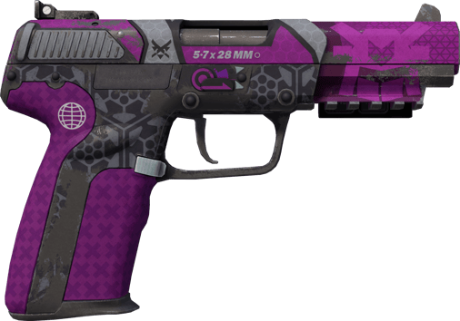 Preview image 2 of StatTrak™ Five-SeveN | Brutalny daimyō (mocne zużycie)