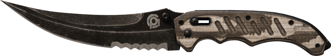 Preview image 2 of ★ StatTrak™ Flip Knife | Black Laminate (Com Pouco Uso)