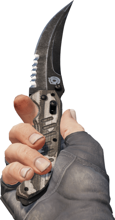 Preview image 3 of ★ StatTrak™ Flip Knife | Black Laminate (Com Pouco Uso)