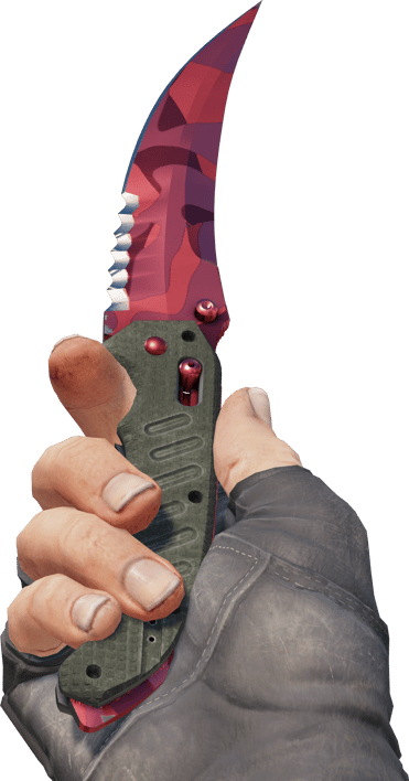 Preview image 3 of ★ StatTrak™ Flip Knife | Slaughter (Original de Fábrica)