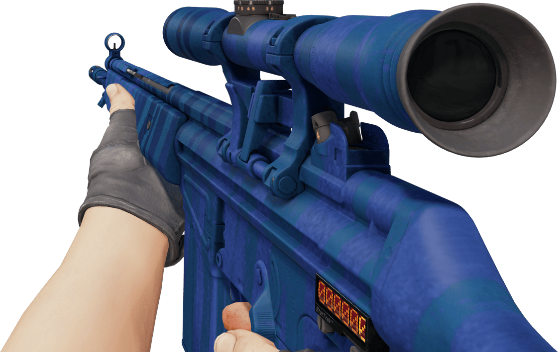 Preview image 3 of StatTrak™ G3SG1 | Azure Zebra (Nuovo di fabbrica)