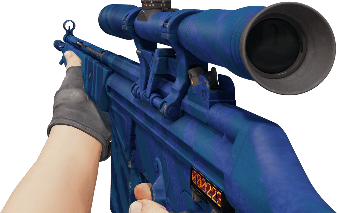 Preview image 3 of StatTrak™ G3SG1 | Azure Zebra (Usura minima)
