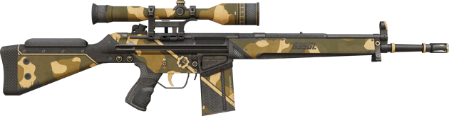 Preview image 2 of StatTrak™ G3SG1 | Black Sand (BS - Mòn qua thực chiến)