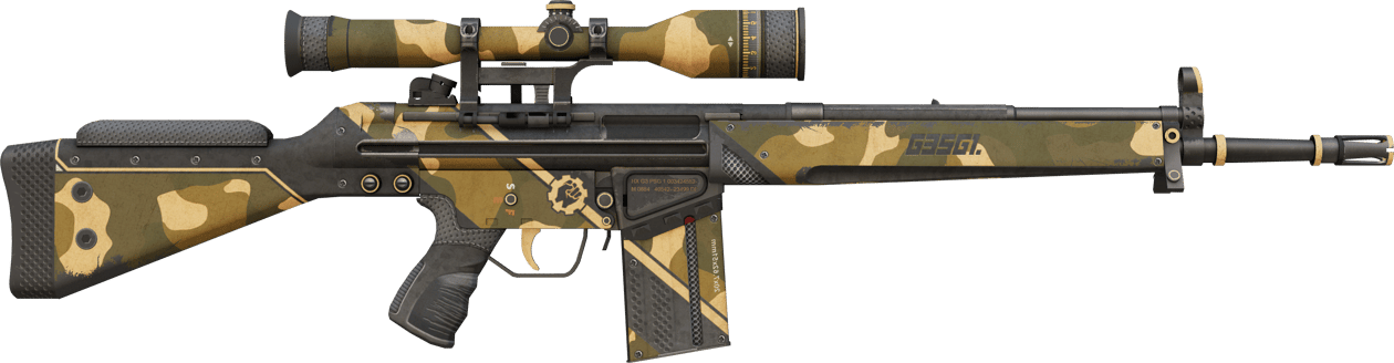 Preview image 2 of StatTrak™ G3SG1 | Black Sand (BS - Mòn qua thực chiến)