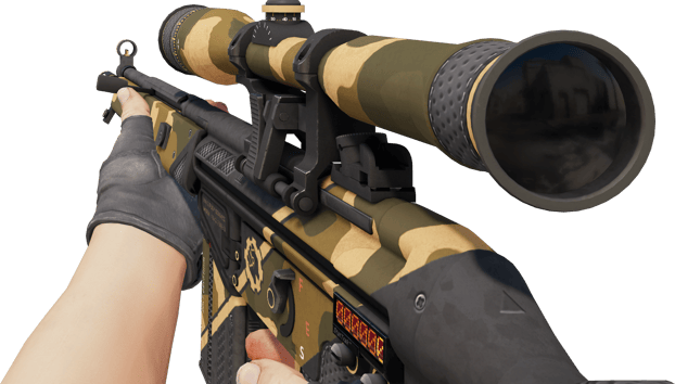 Preview image 3 of StatTrak™ G3SG1 | Black Sand (FN - Mới cứng)