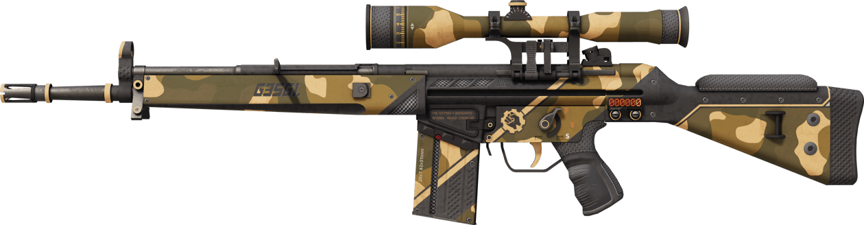 Preview image 1 of StatTrak™ G3SG1 | Musta hiekka (Suoraan tehtaalta)