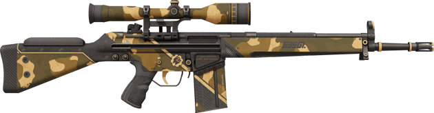Preview image 2 of StatTrak™ G3SG1 | Black Sand (WW - Khá mòn)