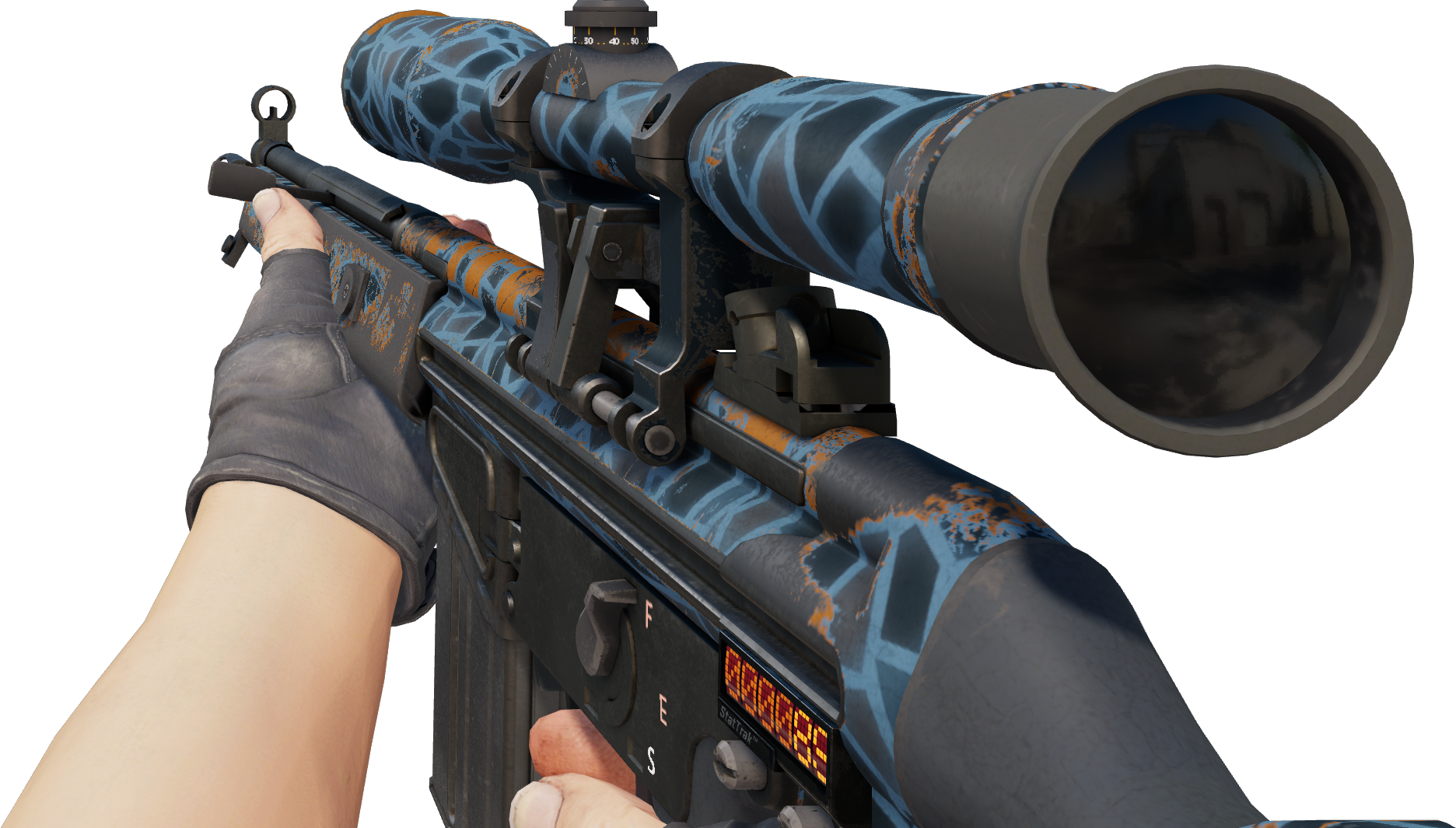 Preview image 4 of StatTrak™ G3SG1 | Demeter (Well-Worn)