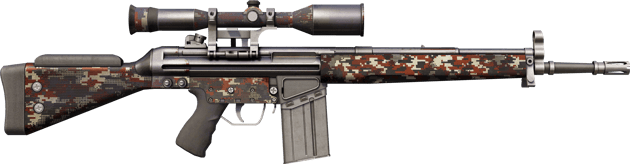 Preview image 2 of StatTrak™ G3SG1 | Digitales Netz (Kampfspuren)