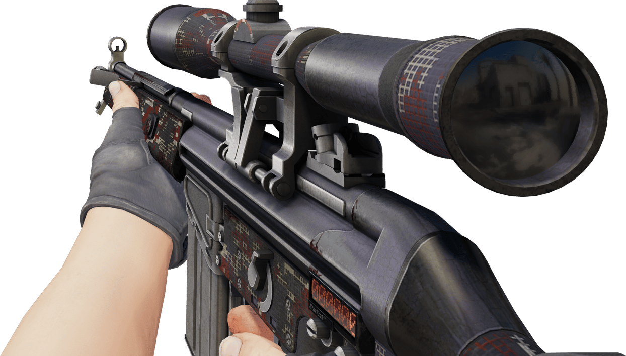 Preview image 3 of StatTrak™ G3SG1 | Digital Mesh (BS - Mòn qua thực chiến)