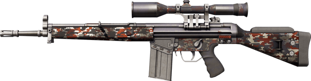 StatTrak™ G3SG1 | Digitales Netz (Kampfspuren)