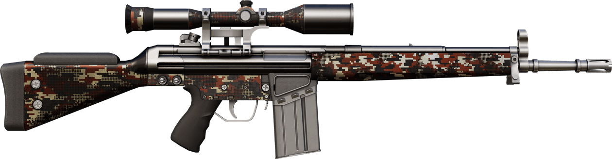 Preview image 2 of StatTrak™ G3SG1 | Digital Mesh (Factory New)