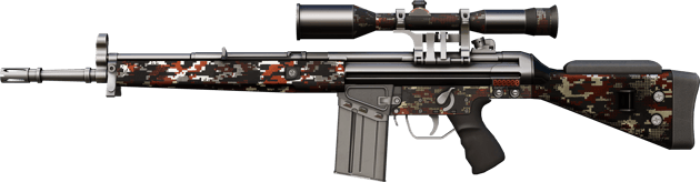 StatTrak™ G3SG1 | Digital Mesh (Factory New)