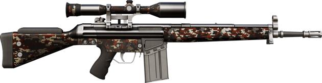 Preview image 2 of StatTrak™ G3SG1 | Digital Mesh (Field-Tested)