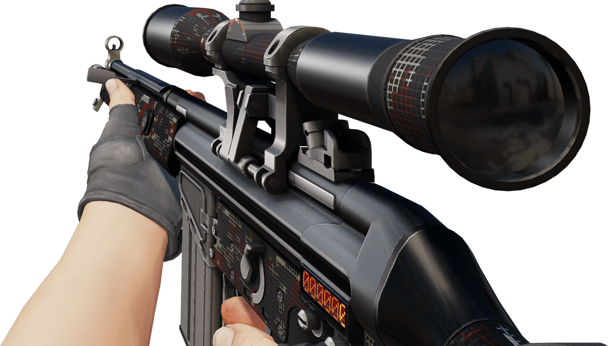 Preview image 3 of StatTrak™ G3SG1 | Cyfrowa siatka (lekkie zużycie)