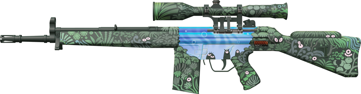 Preview image 1 of StatTrak™ G3SG1 | Dream Glade (Original de Fábrica)