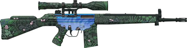 Preview image 2 of StatTrak™ G3SG1 | 梦之林地 (久经沙场)