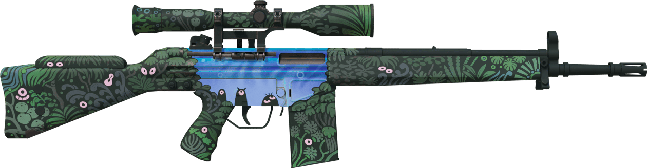Preview image 2 of StatTrak™ G3SG1 | Dream Glade (Testado no Terreno)