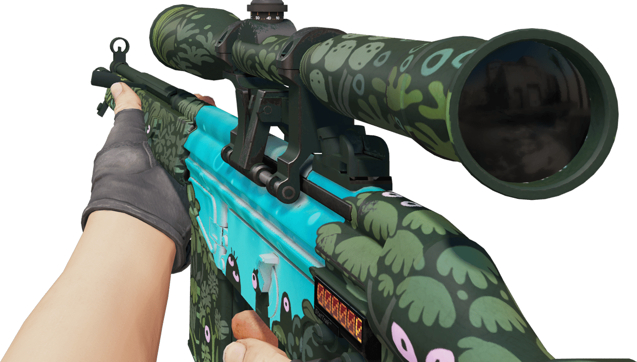 Preview image 3 of StatTrak™ G3SG1 | Dream Glade (Com Pouco Uso)