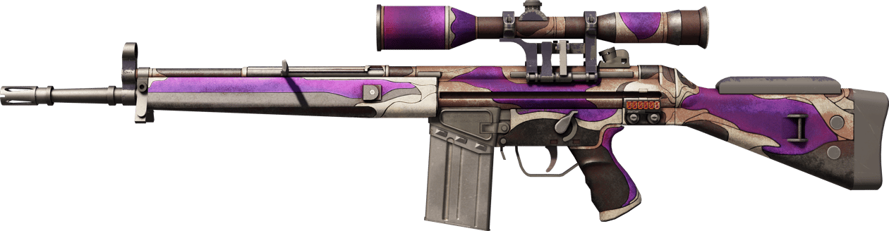 Preview image 1 of StatTrak™ G3SG1 | Flux (戦いで傷ついた)