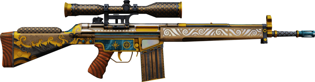 Preview image 2 of StatTrak™ G3SG1 | High Seas (Factory New)