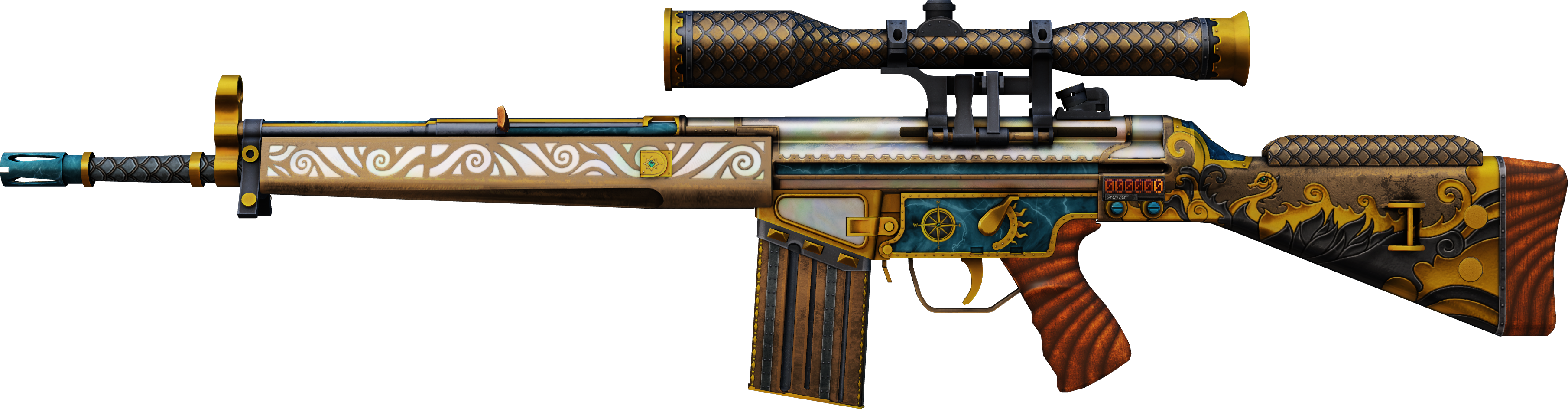 StatTrak™ G3SG1 | High Seas (Factory New)