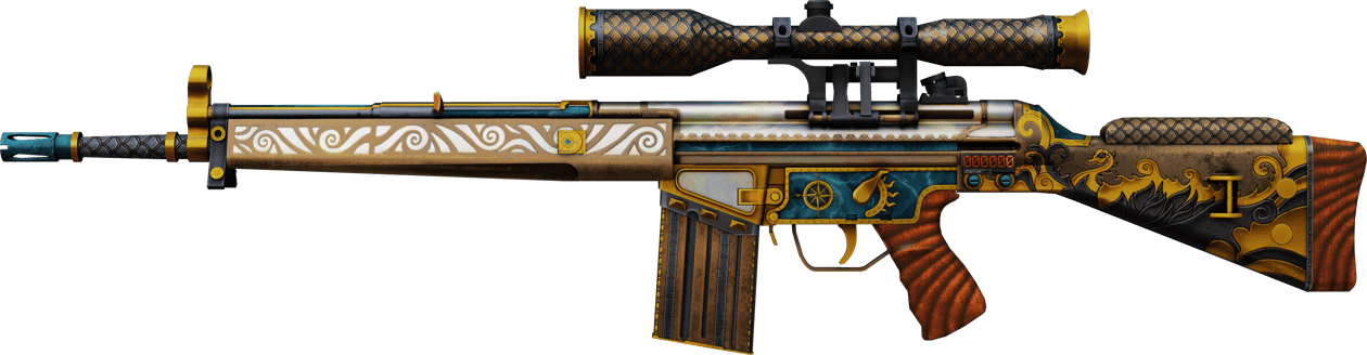 Preview image 1 of StatTrak™ G3SG1 | High Seas (Factory New)