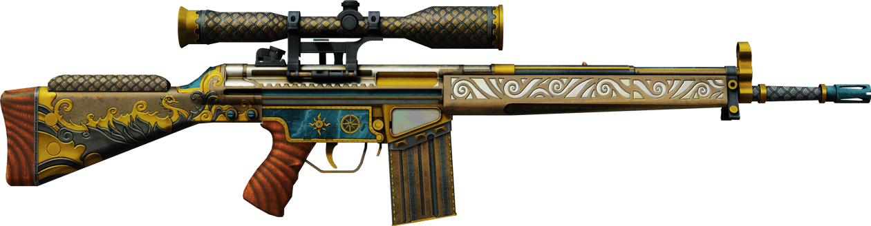 Preview image 2 of StatTrak™ G3SG1 | High Seas (Field-Tested)