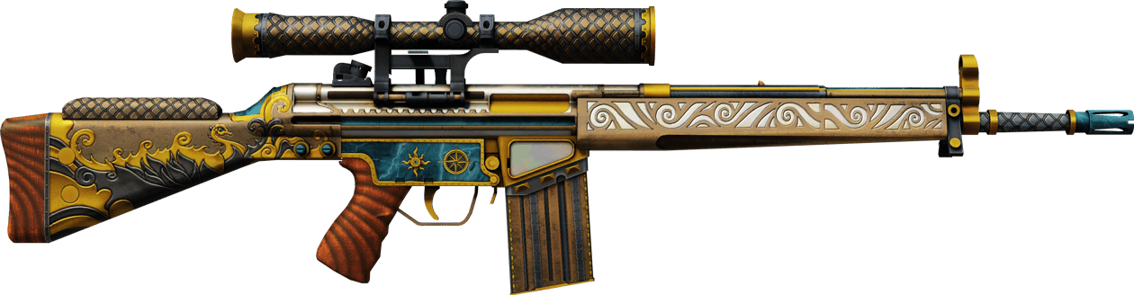 Preview image 2 of StatTrak™ G3SG1 | Alta mar (Casi nuevo)