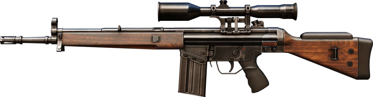 Preview image 1 of StatTrak™ G3SG1 | 猎人 (破损不堪)