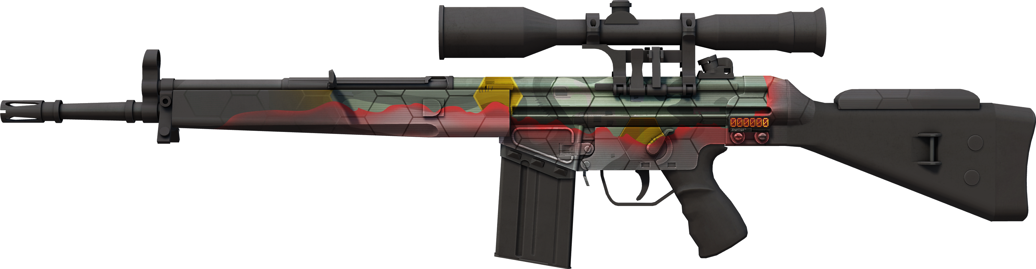 StatTrak™ G3SG1 | Keeping Tabs (Minimal Wear)