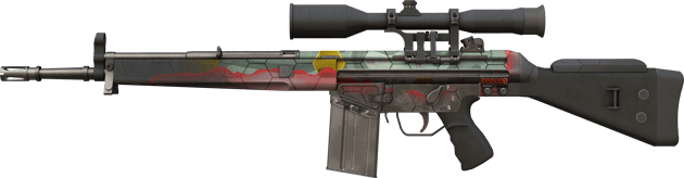 StatTrak™ G3SG1 | 特训地图 (破损不堪)
