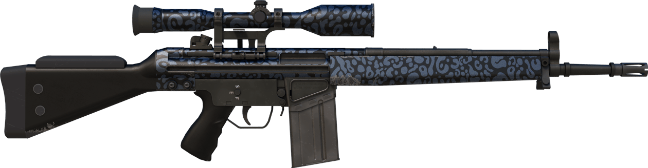 Preview image 2 of StatTrak™ G3SG1 | 黝暗 (輕微磨損)