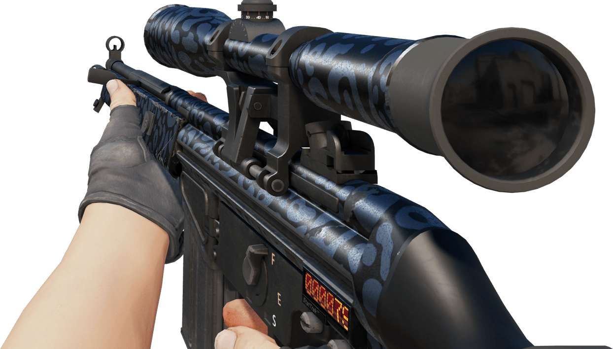 Preview image 3 of StatTrak™ G3SG1 | 黝暗 (輕微磨損)