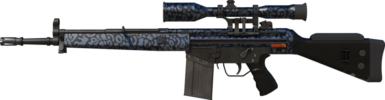 Preview image 1 of StatTrak™ G3SG1 | 黝暗 (輕微磨損)