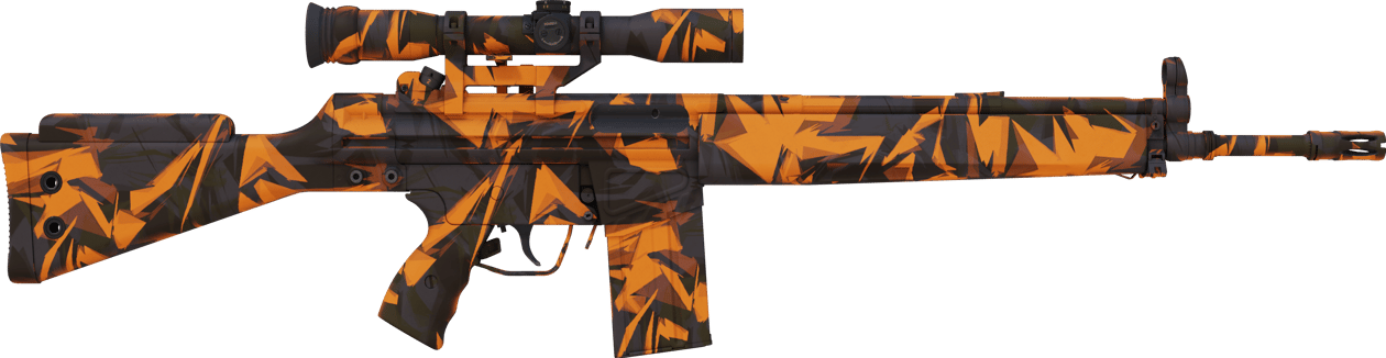 Preview image 2 of StatTrak™ G3SG1 | Impact orangé (Neuve)