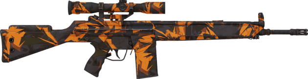 Preview image 2 of StatTrak™ G3SG1 | Orangefarbener Treffer (Einsatzerprobt)